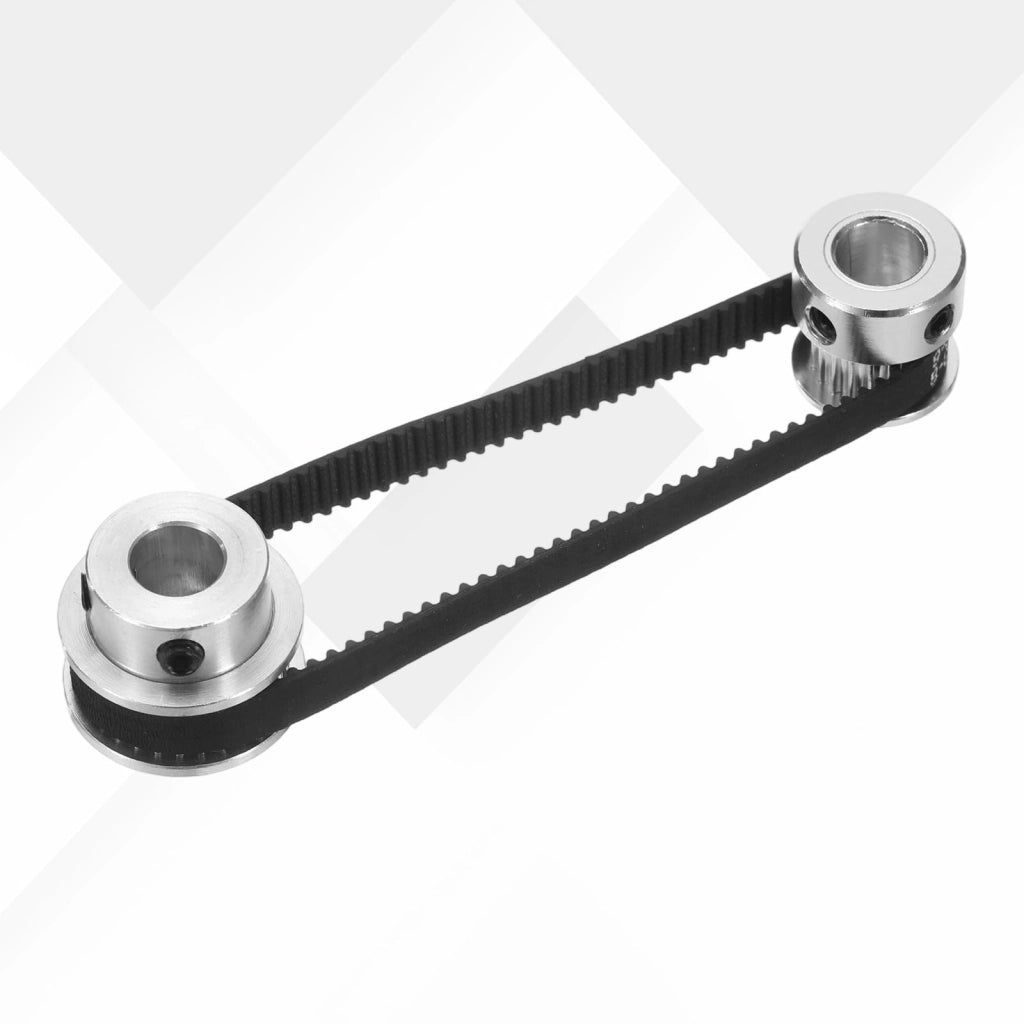 Cinghia di trasmissione GT-2, 186 mm, confezione da 5 pezzi, larghezza 6 mm, passo 2 mm