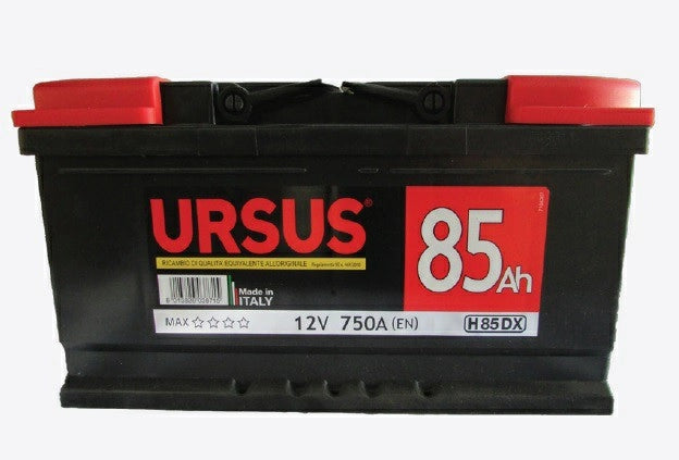 BATTERIA AUTO  85AH DX URSUS MAX - LUBEX
