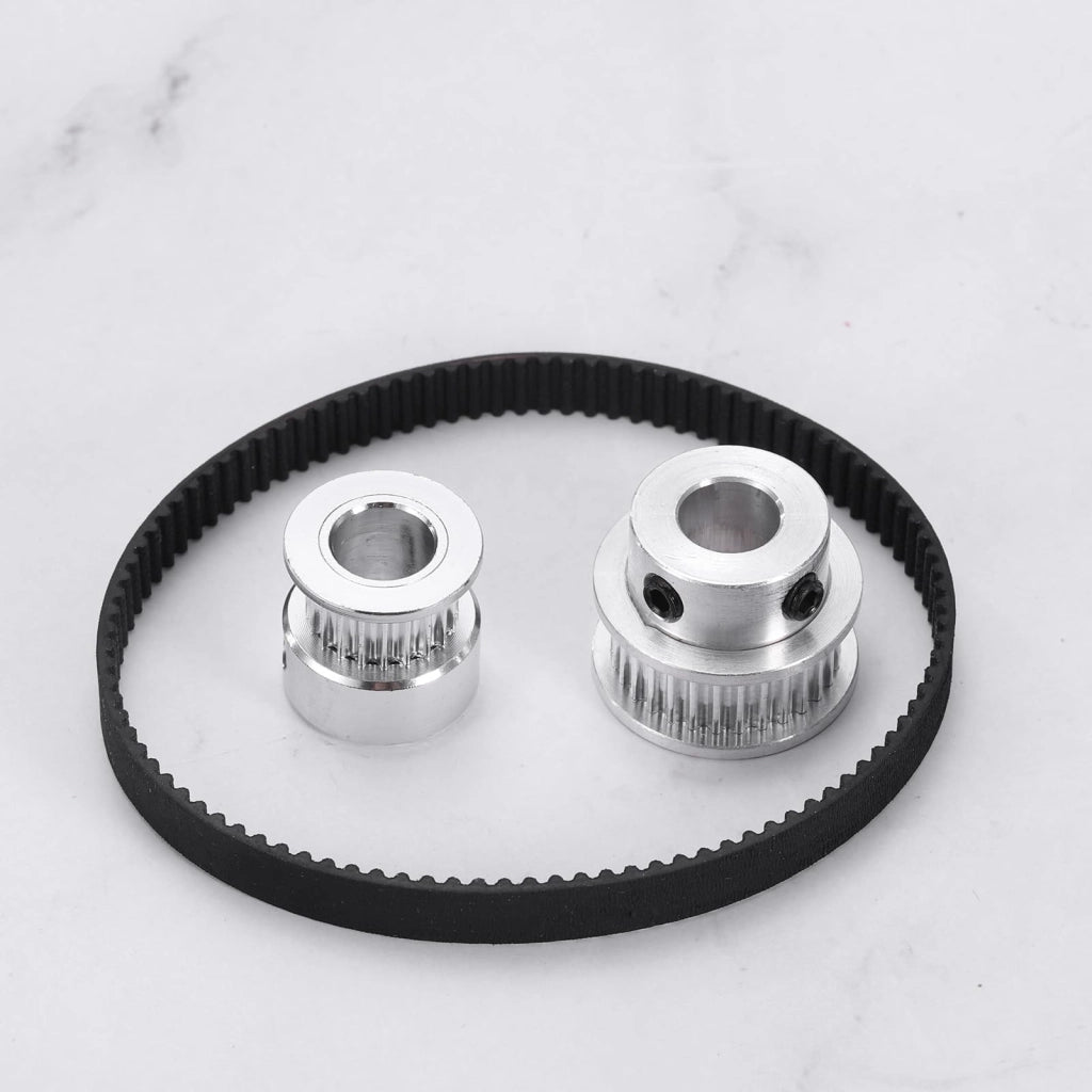 Cinghia di trasmissione GT-2, 186 mm, confezione da 5 pezzi, larghezza 6 mm, passo 2 mm