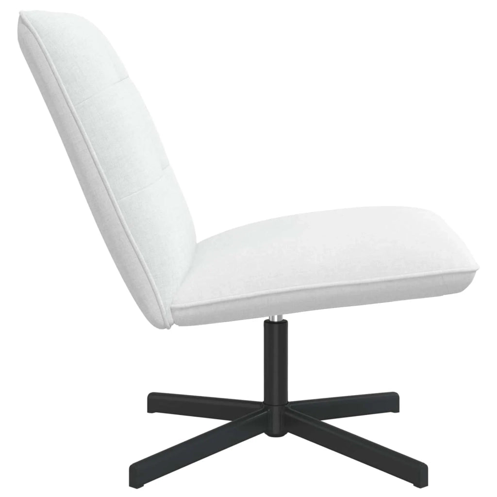Sedia girevole Bianco Tessuto 42045545