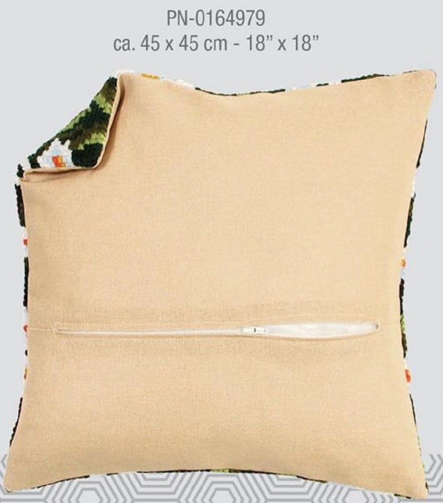 Cuscino, copricuscino 45x45 cm, 100% cotone, multicolore, 1 pezzo