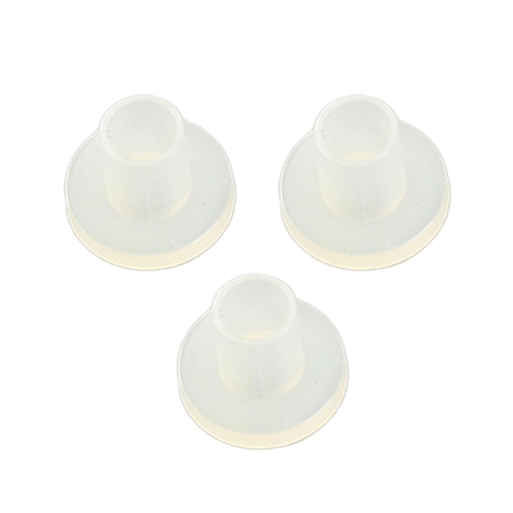 Anelli transistor in plastica isolata, colore bianco, confezione da 100 pezzi (modello TW-10)