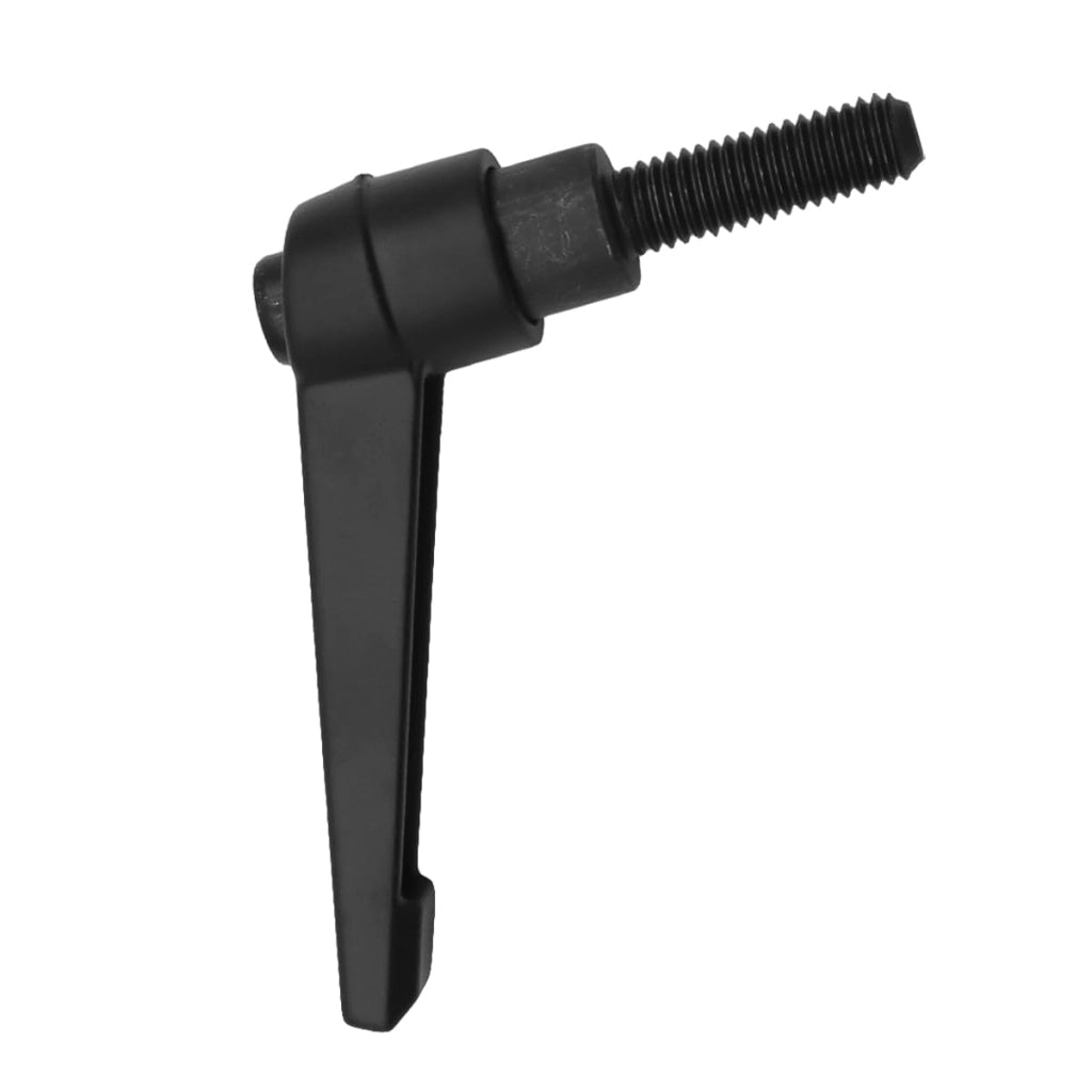 Leva di serraggio M12×40 mm, 2 pezzi, regolabile, colore nero
