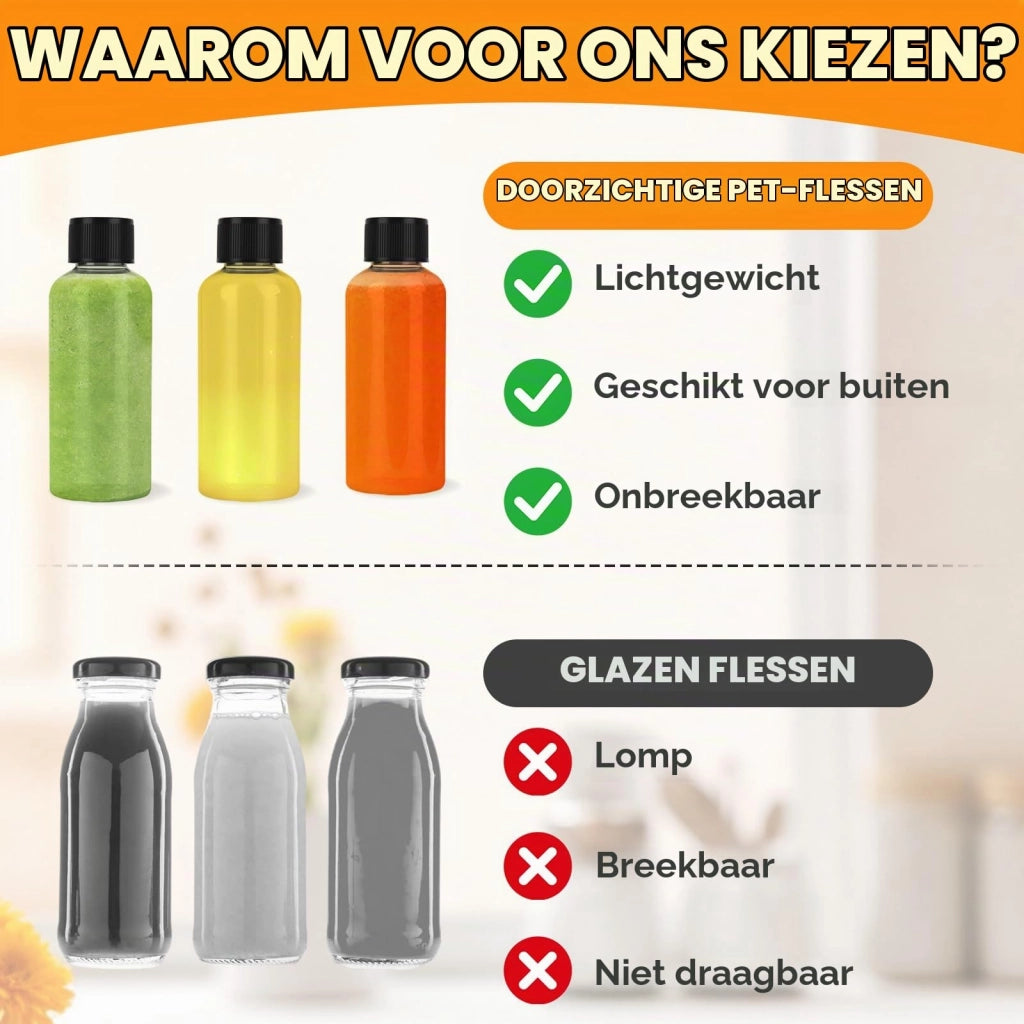 48 mini-bottiglie di plastica da 30/60/100 ml, riutilizzabili, con accessori
