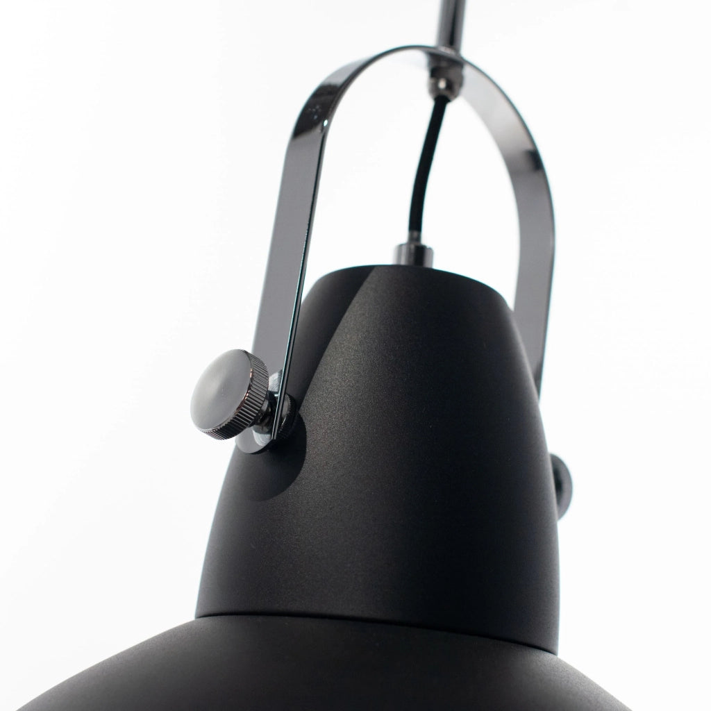Lampada a sospensione DOME nero