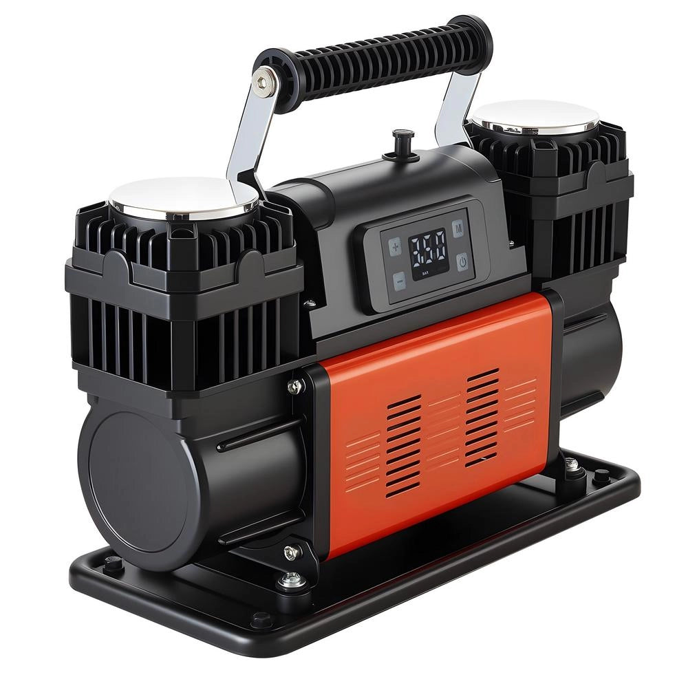 Compressore d'Aria Portatile 12V 1080W YD-127D-AI per Pneumatici Auto SUV Camper con Display Digitale LCD e Arresto Automatico 150 PSI