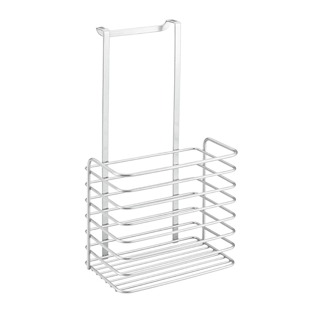 Cesto multifunzionale, dimensioni 20 x 15 x 36 cm, materiale Polytherm, colore argento