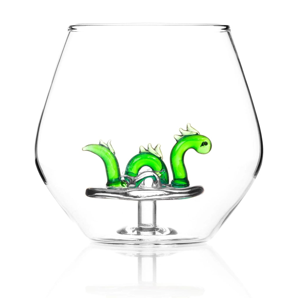 Bicchiere Nessie da 450 ml – design unico ispirato alla creatura del lago