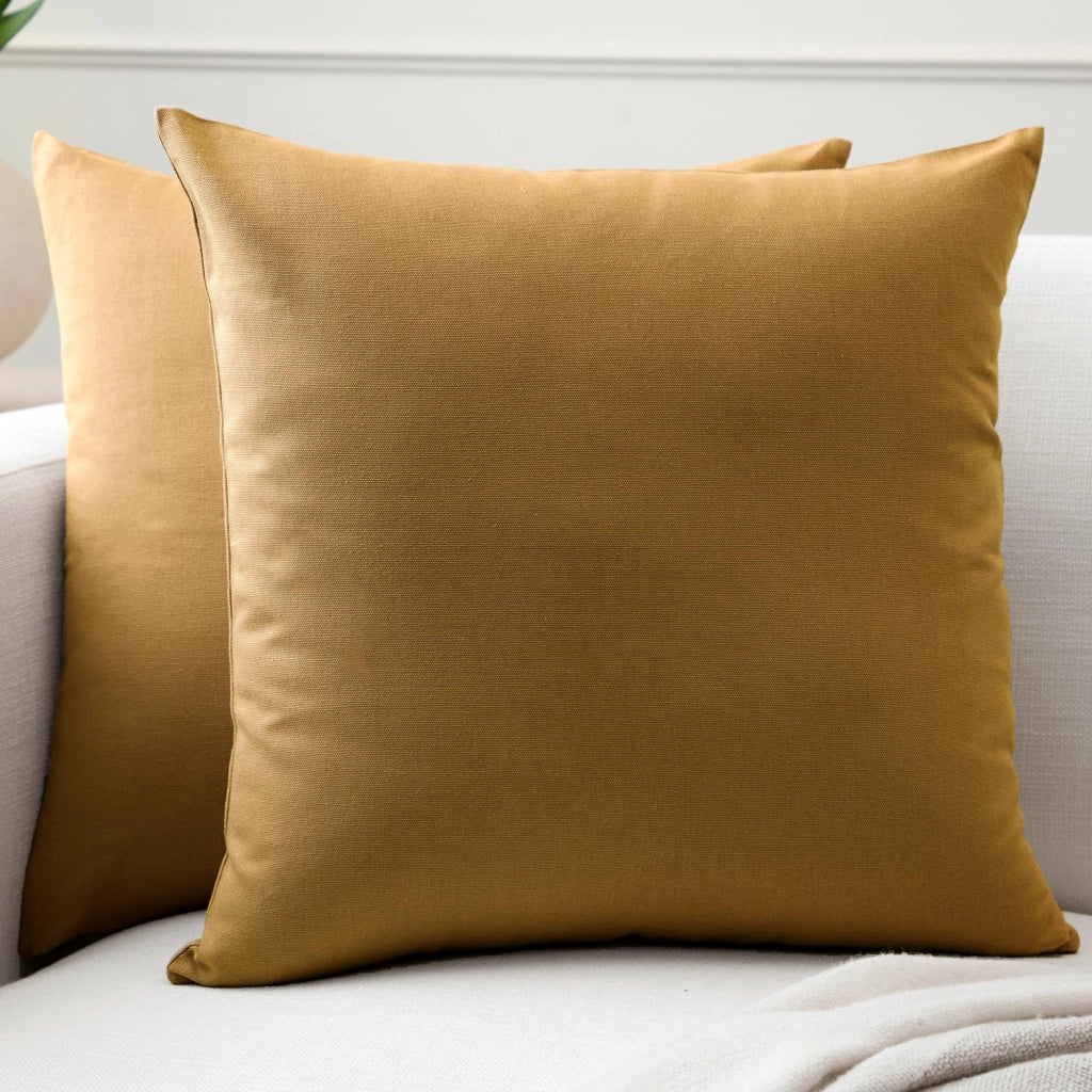 Coperte per cuscini in cotone, 60x60 cm, confezione da 2, senza imbottitura
