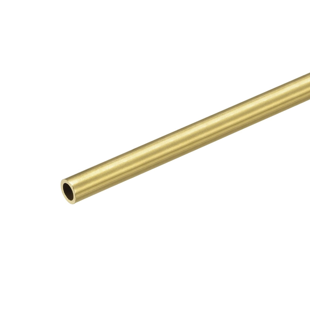 Tubo di ottone, sezione circolare, diametro 6 mm, spessore della parete 1 mm, lunghezza 200 mm