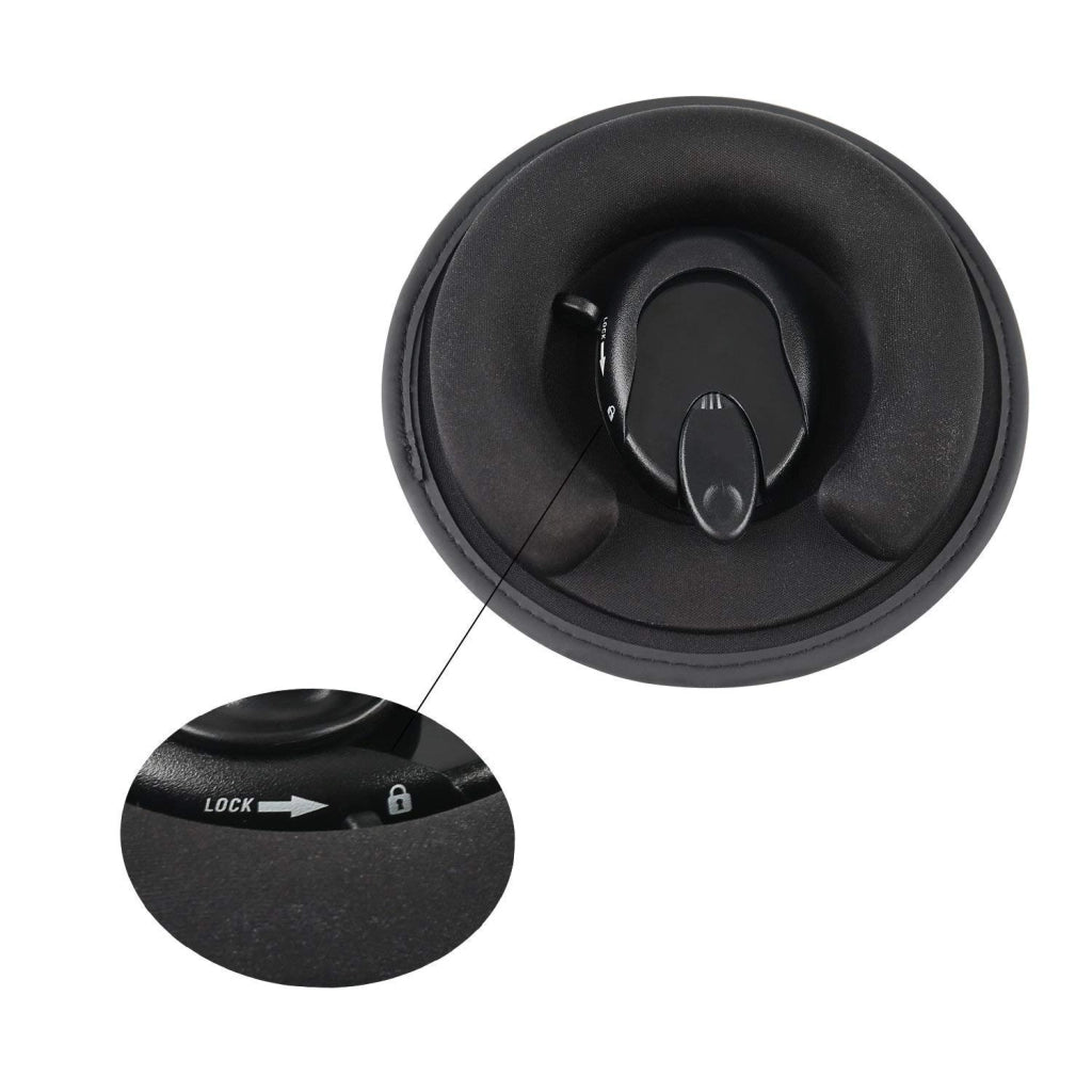 Supporto per telefono da auto 2-in-1: compatibile con cruscotto e bocchette dell'aria, rotazione a 360°
