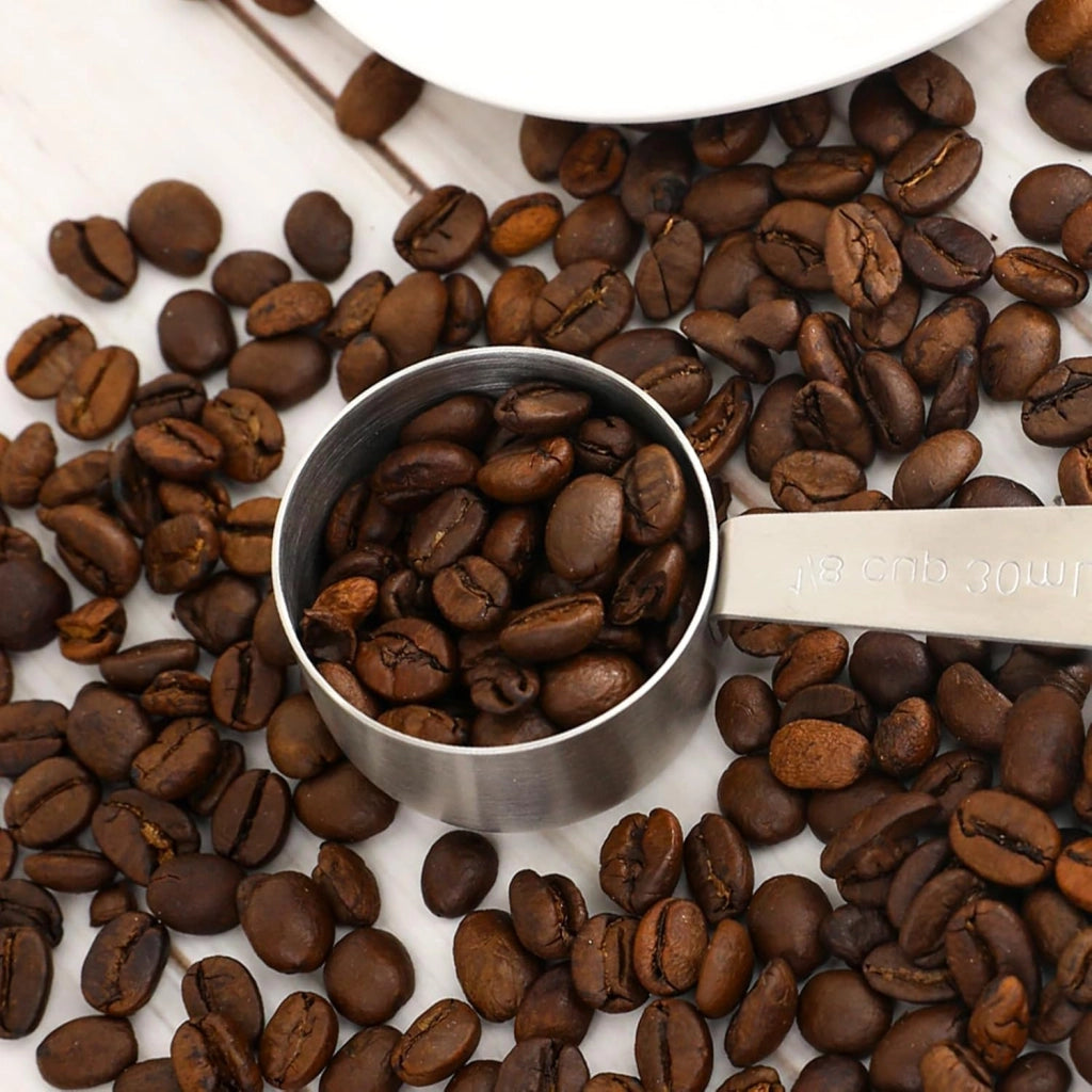 Misurino da 30 ml, in acciaio inossidabile, grande, per caffè e tè