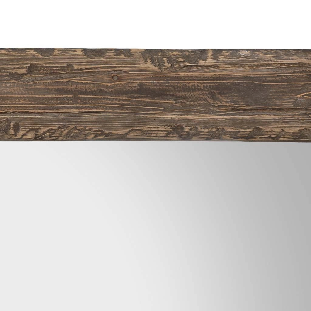 Specchio in legno 198 x 4 x 120h cm