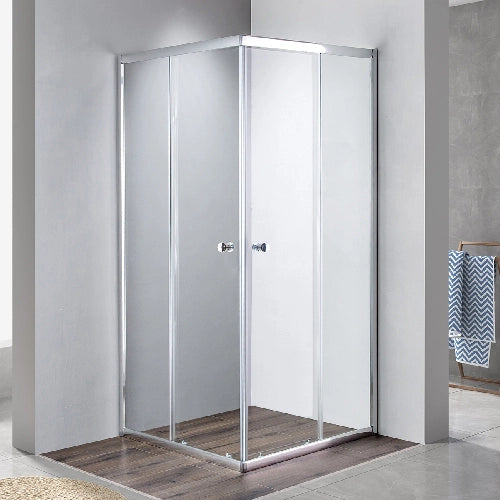 Box doccia cristallo 2 lati Wonder 80x80 cm