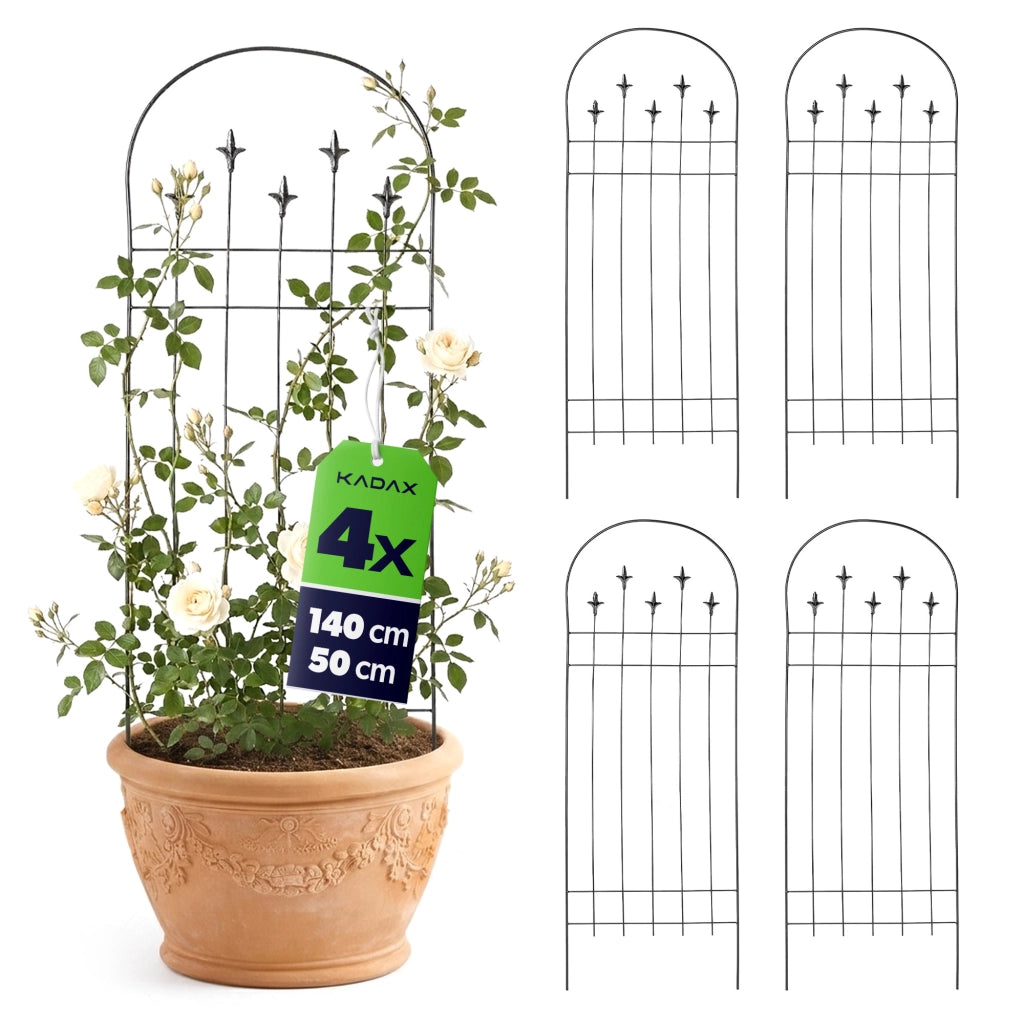 KADAX Supporti da giardino per rampicanti, 4 pz