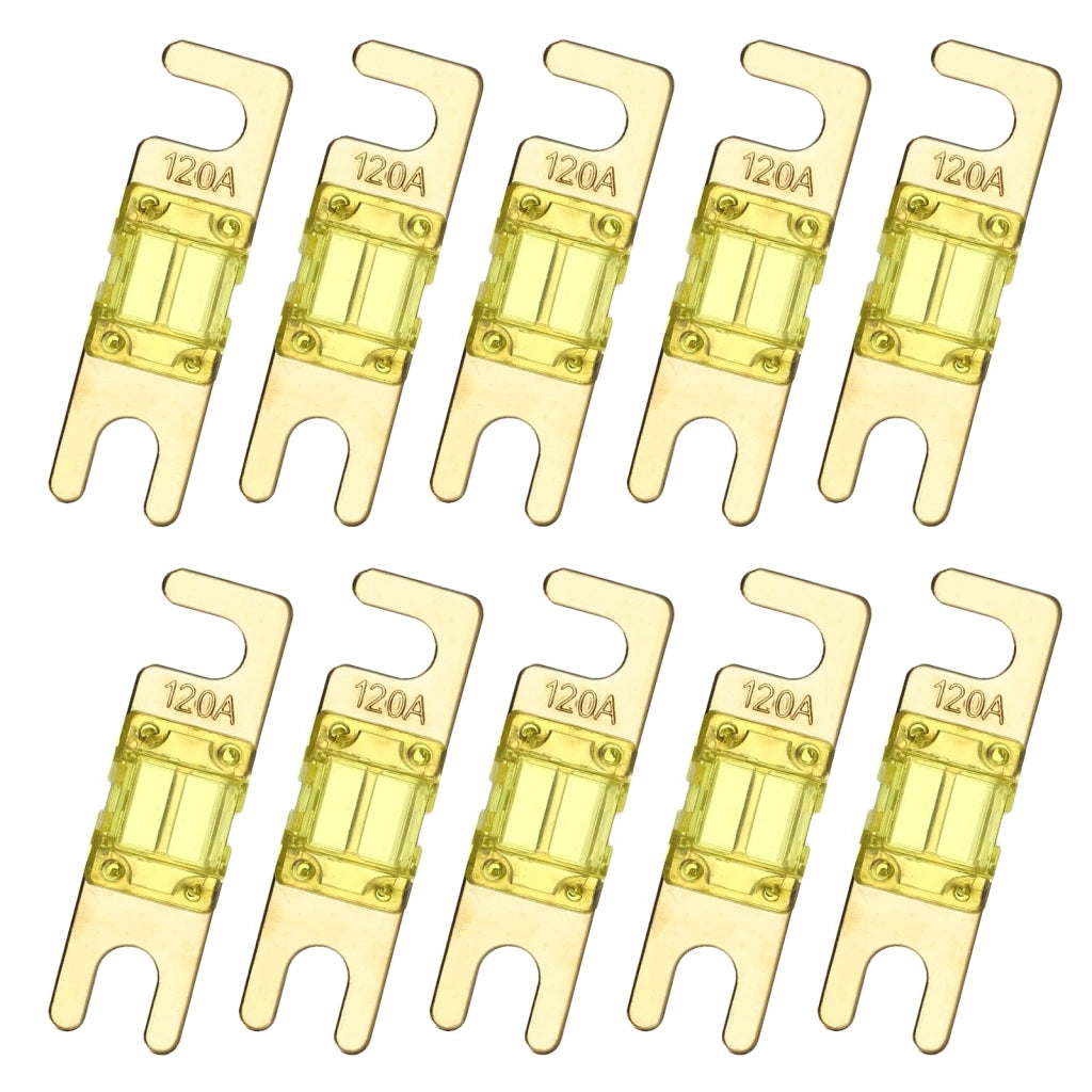 10 mini fusibili ANL-S tipo S, 120A, 125V, per auto e imbarcazioni
