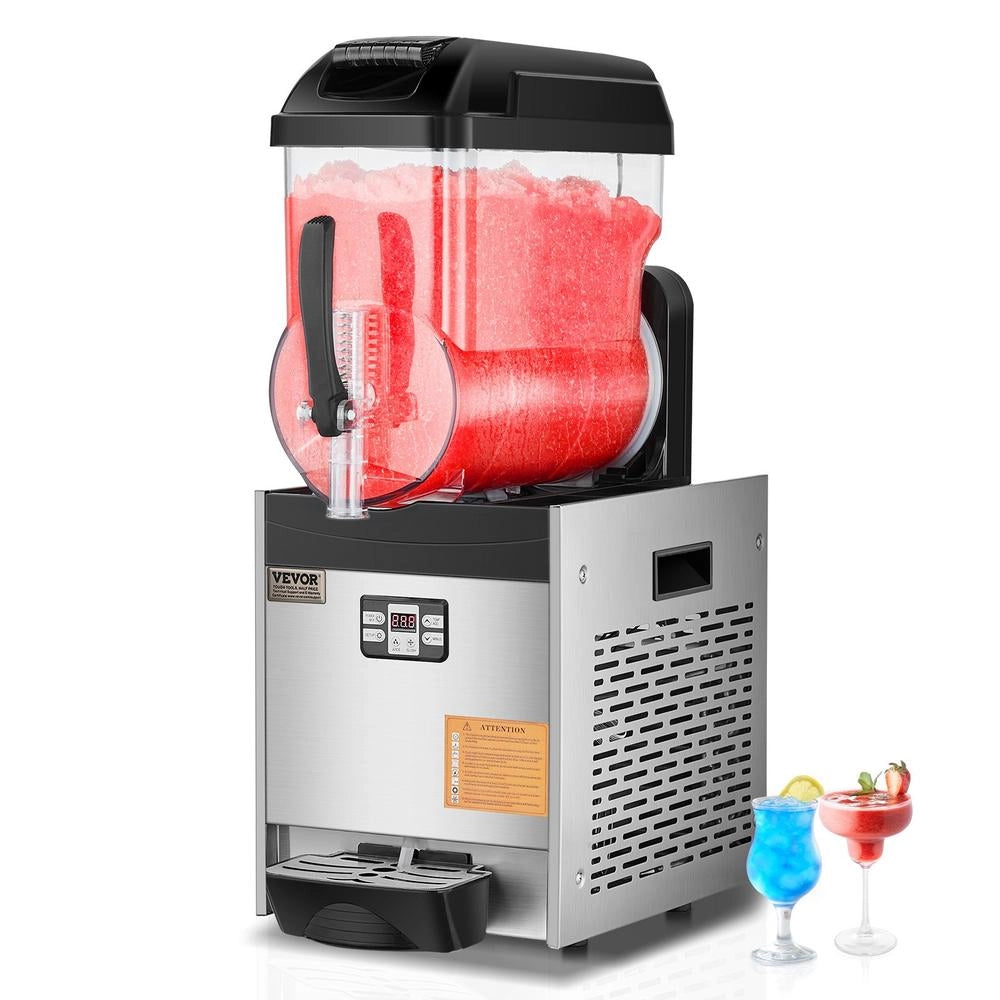 Macchina per bevande fredde e ghiacciate in acciaio inox 12 L serbatoio singolo facile da usare per bar ristorante e catering
