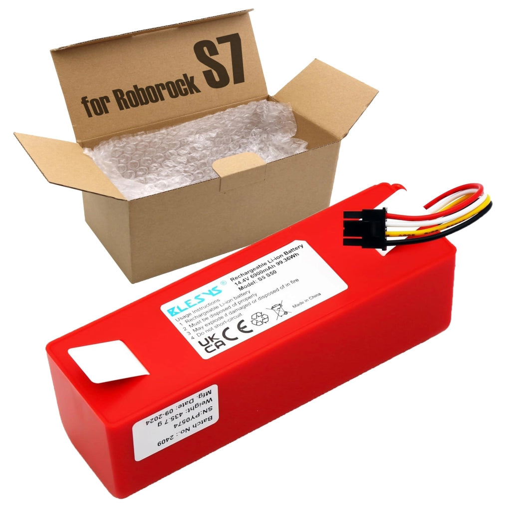 Batteria di ricambio da 6900 mAh per la serie Roborock S7