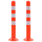 Dissuasore del Traffico 2 pz Plastica 75 cm
