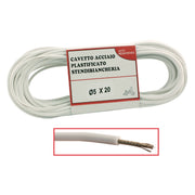 CAVETTO STENDIBIANCHERIA 'BIANCO L' ø 5 x mt 20