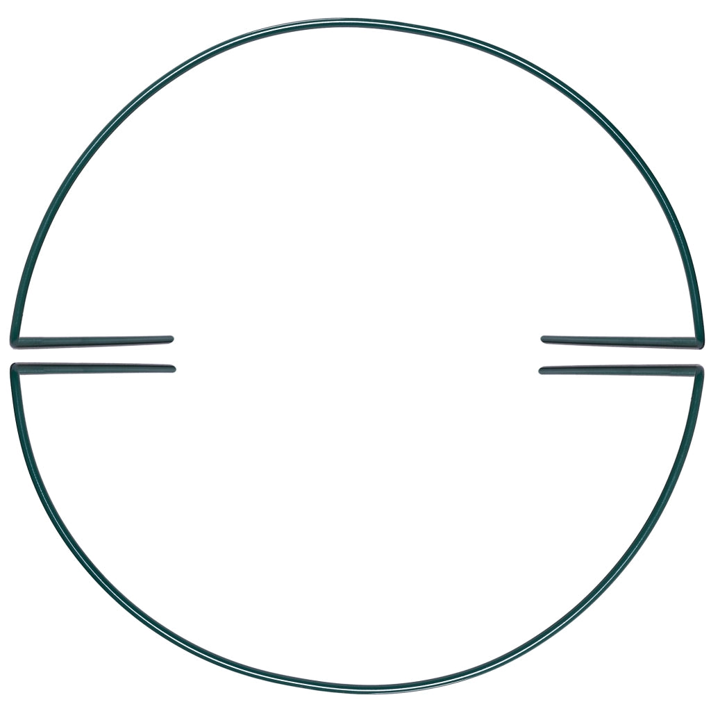 2 Supporti Semicircolari in Acciaio 115 cm
