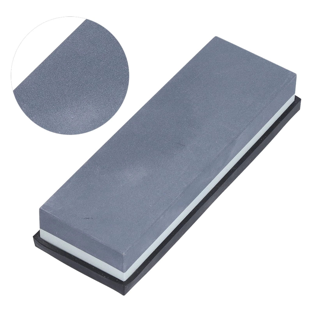 Pietra per affilare, grana 240/400, bianca, per coltelli da cucina