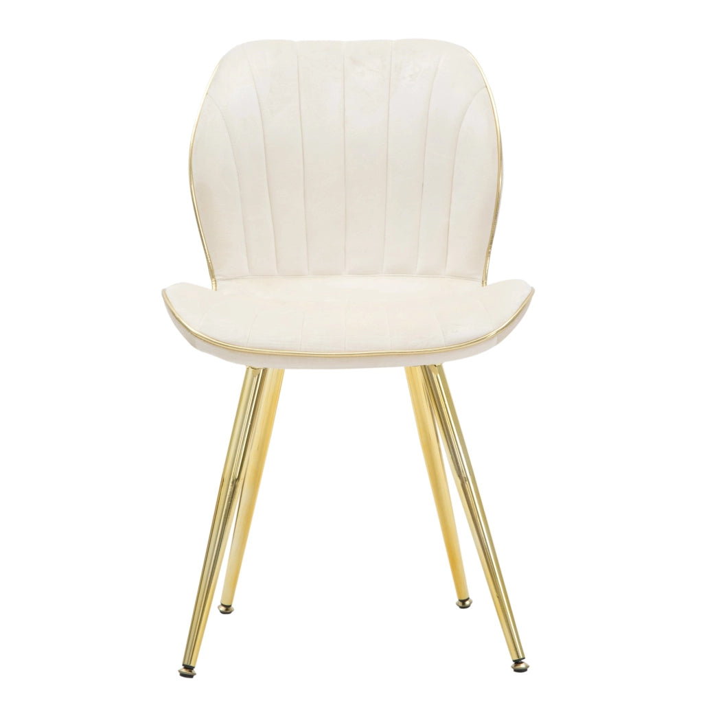 Bohinj, Sedia 2 Sedie, Bianco Crema