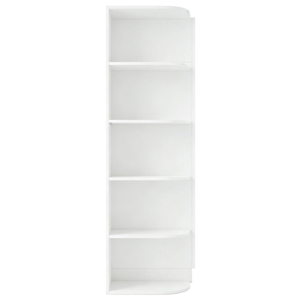 Armadio a due ante 90 x 55 x 170 cm con ripiani e cassetti