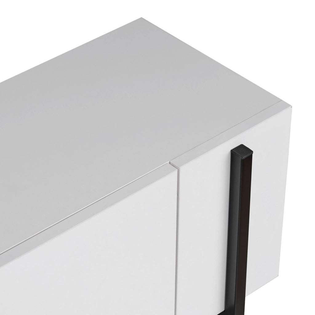 Noga, Mobile Porta tv 2 Ante, 180x30x45h cm Bianco