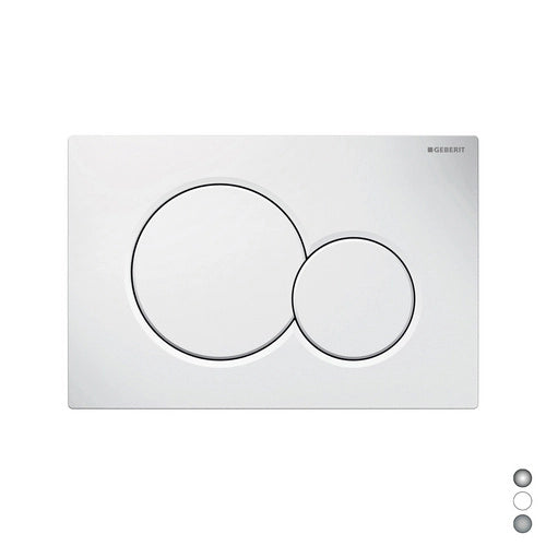 Placca di comando nera per Sigma01 Geberit