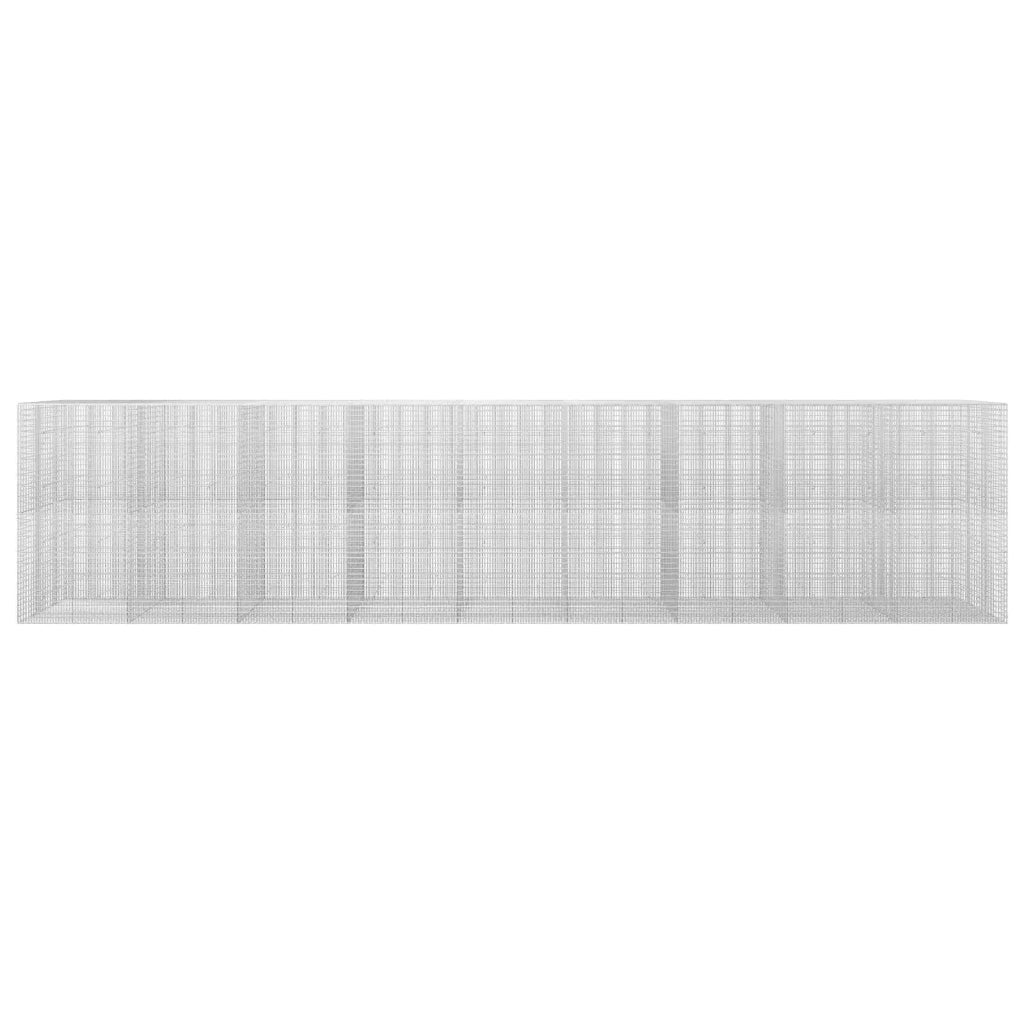 Gabione con Filo da 5 mm e Rete da 5x2,5 cm 900x50x200 cm 3463836