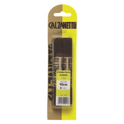 LACCI PIATTI cm.90 marroni - blister 2 paia