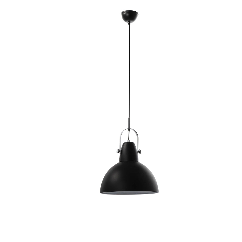 Lampada a sospensione DOME nero