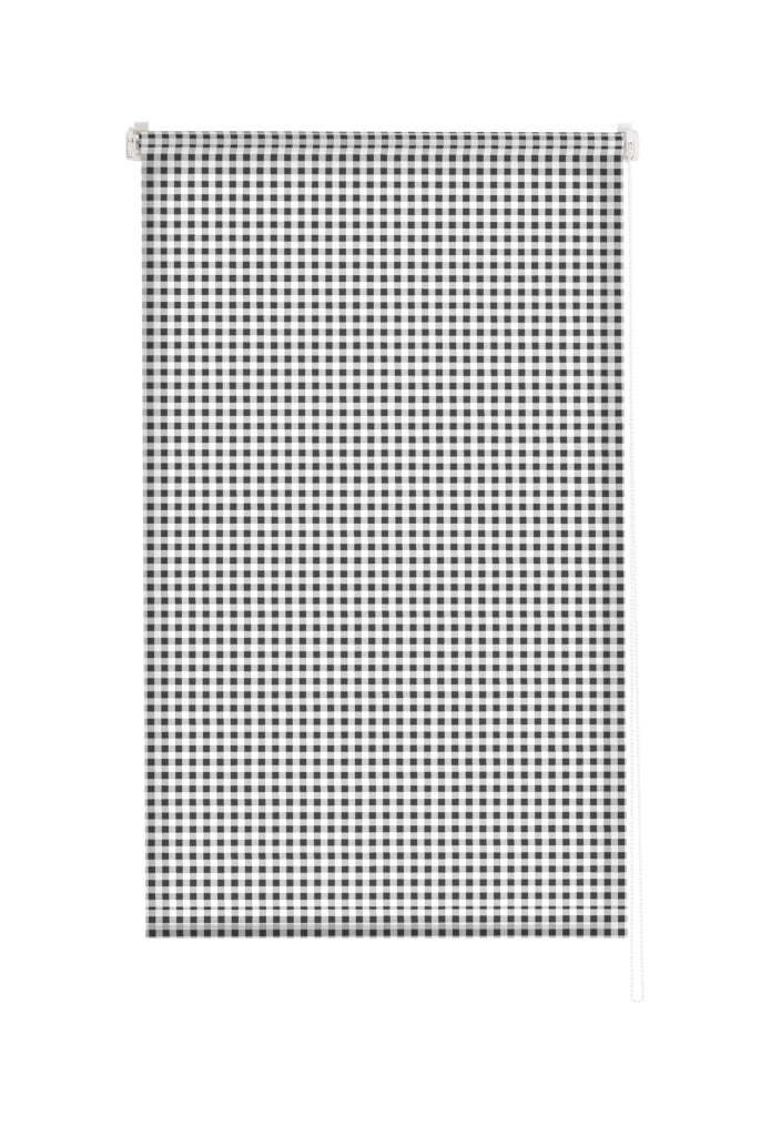 Rotolo trasparente, stampa digitale, colore antracite, 90 x 175 cm