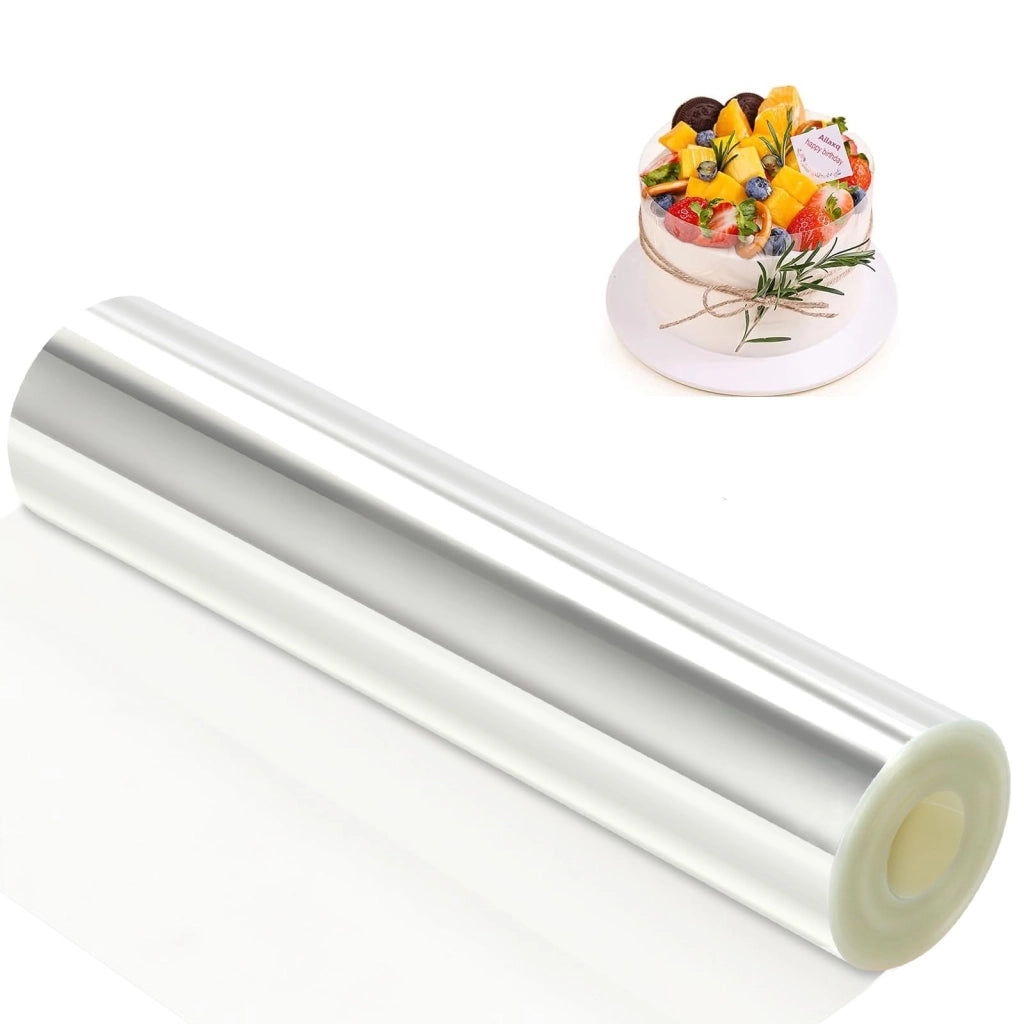 Carta forno per torte, 20 cm x 10 m, trasparente, riutilizzabile