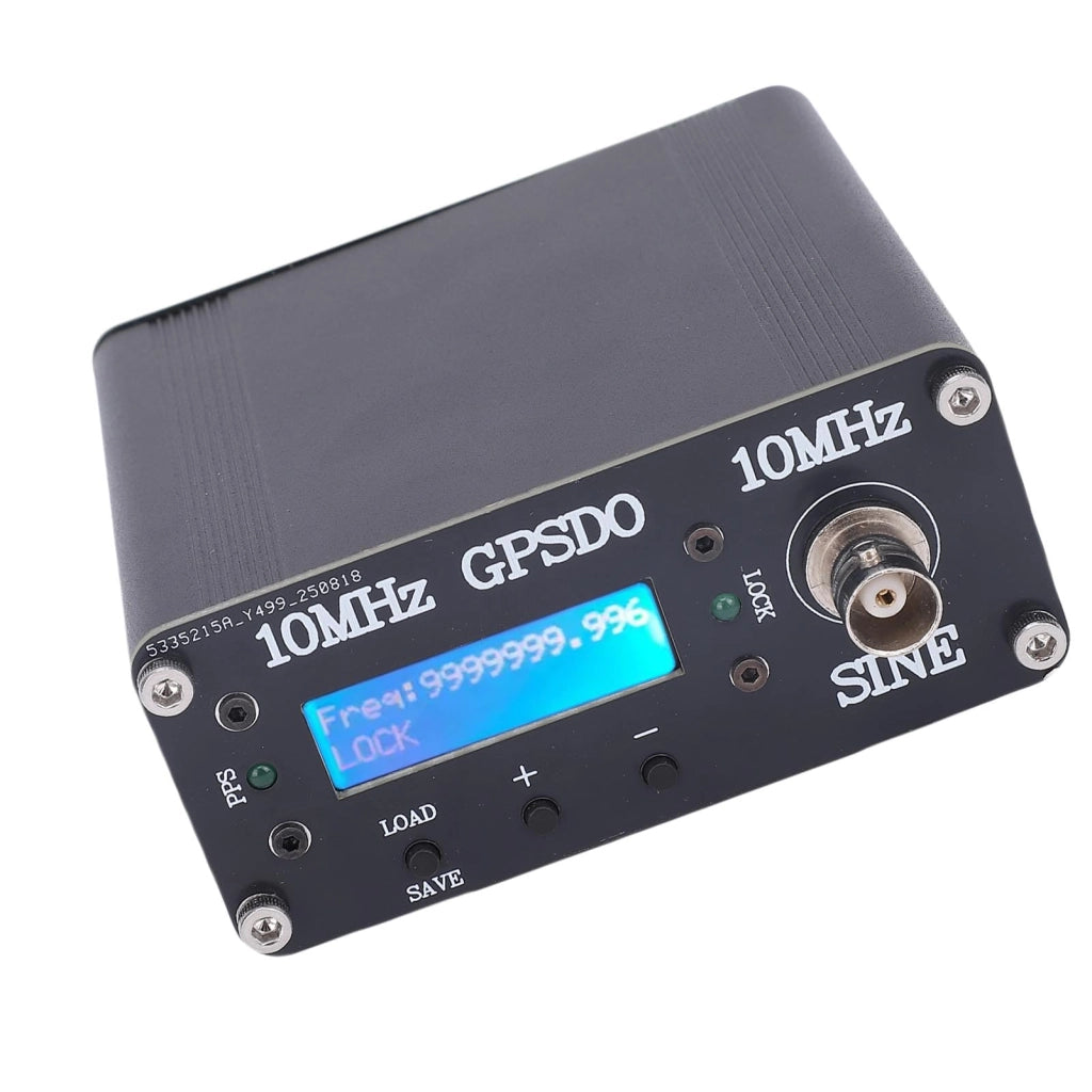 Oscillatore OCXO da 10 MHz controllato tramite GPS, con display