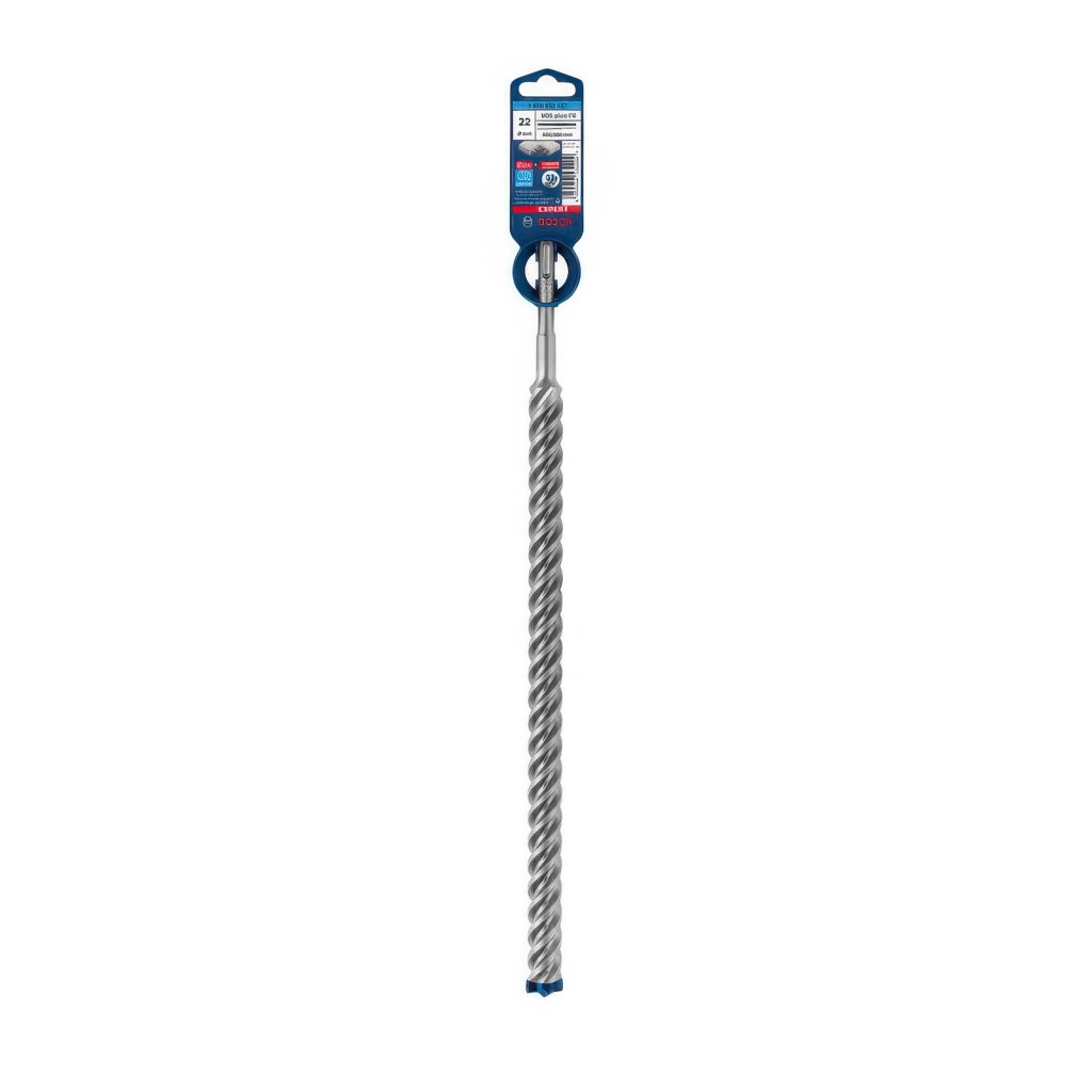 Punta SDS Plus Bosch Expert 7X Diam. 22 mm Lunghezza 400/450 mm per Calcestruzzo Armato