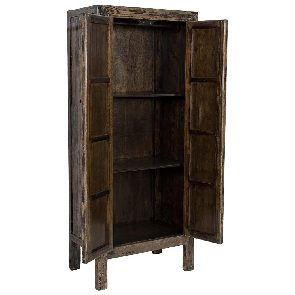 Armadio in legno marrone 80x48x190h cm