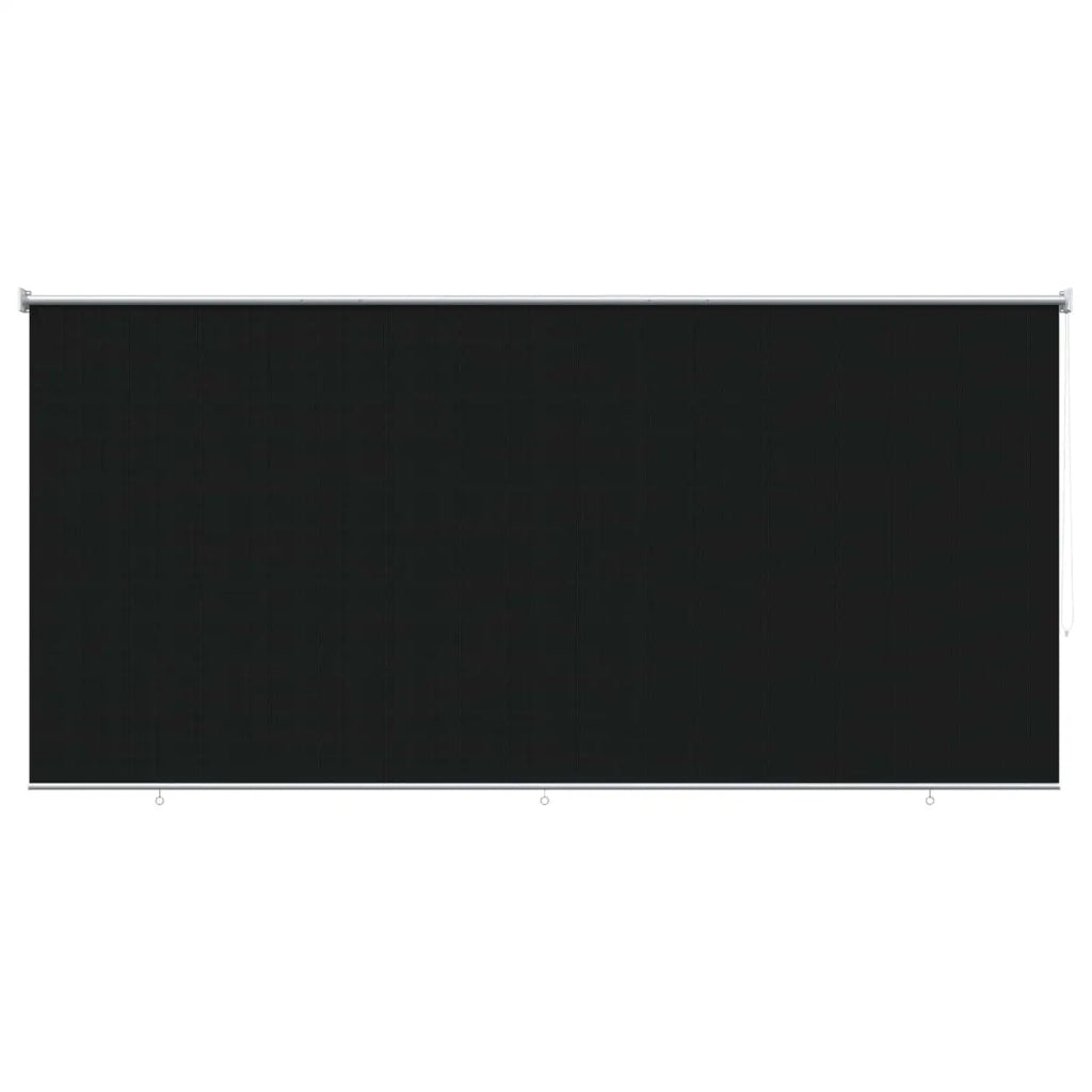 Tenda a Rullo per Esterni 245(L)x140(A) cm nera 312948