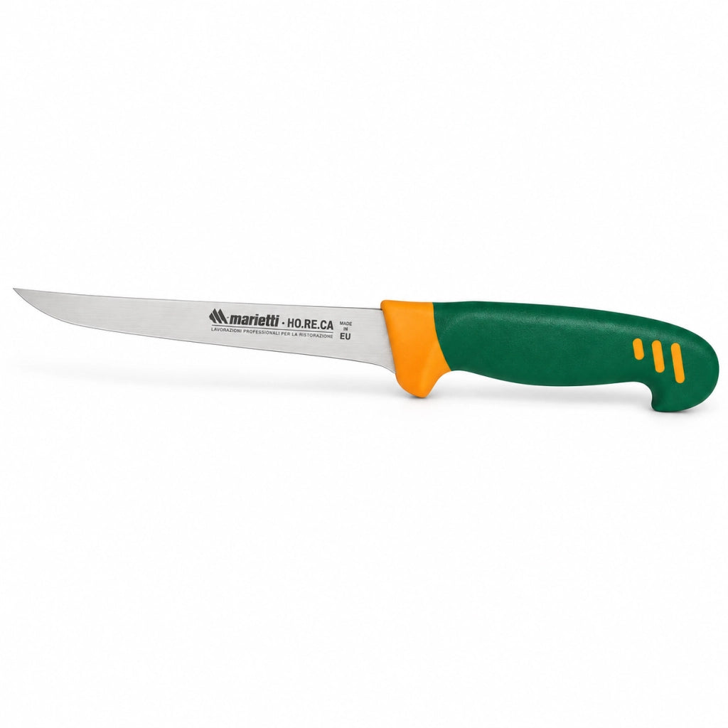 Coltello Disosso Marietti BON 16 cm Professionale Inox Verde Giallo