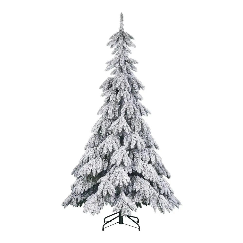 Albero di Natale Breithorn verde innevato Ø137 × H230 cm