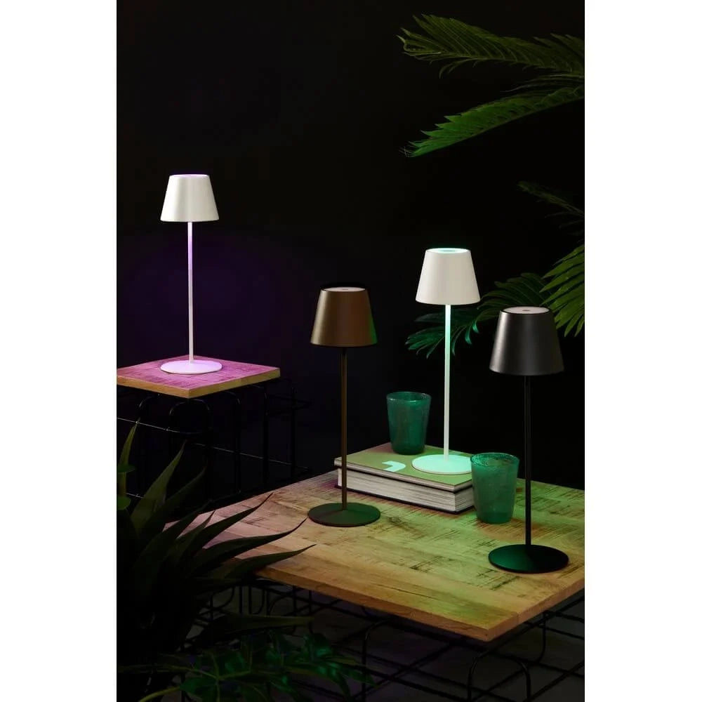 Lampada da Tavolo LED H38 Vulcan Nero