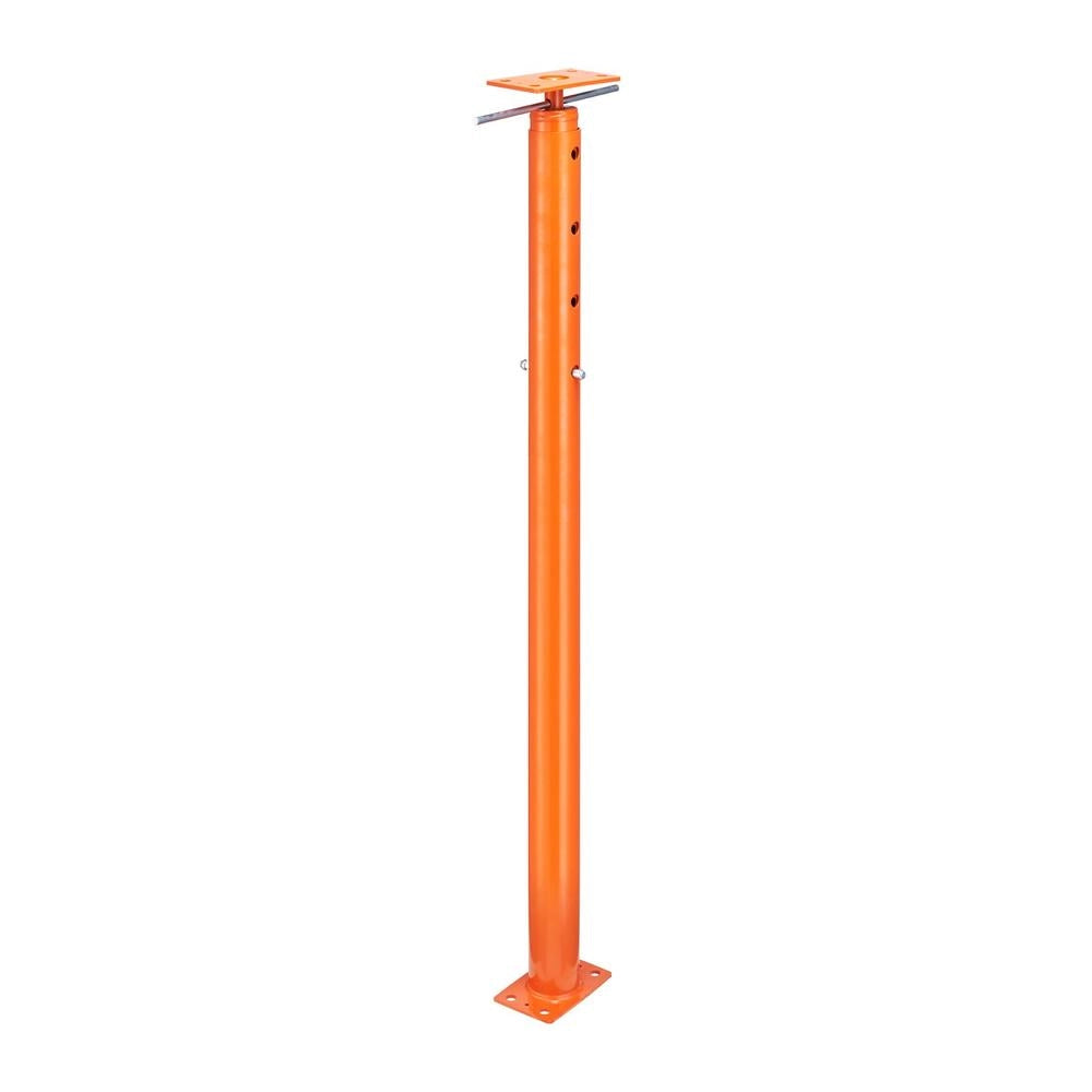 Palo di Supporto Telescopico in Acciaio 142,24-254 cm, Martinetto da Pavimento Regolabile Portata 8164,66 kg per Livellamento e Fai da Te