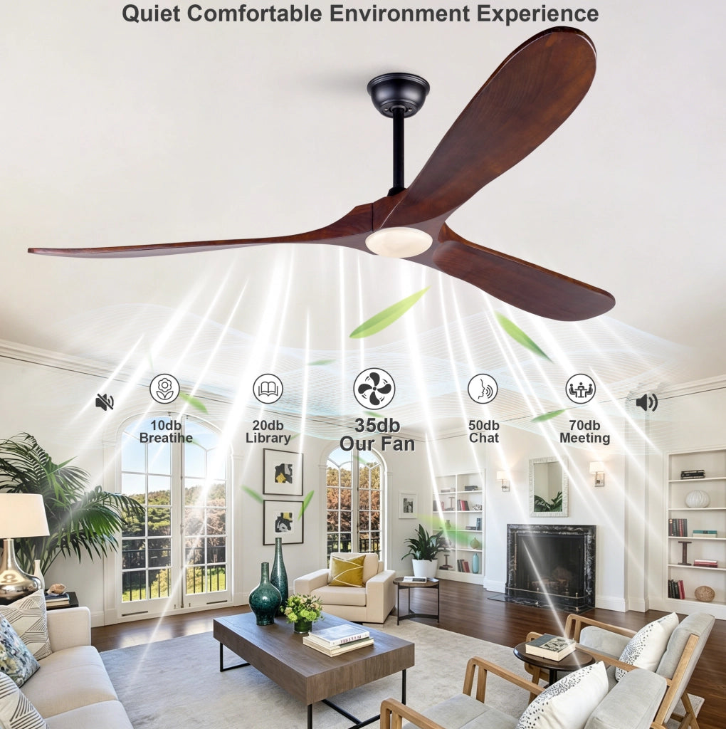 Ventilatore da soffitto da 70 pollici con luce e telecomando