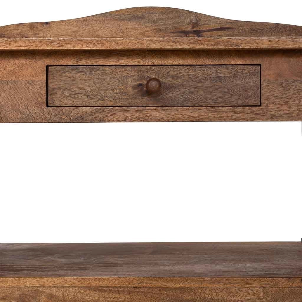 Mobile ingresso in legno artigianale 80 x 40 x 90h cm