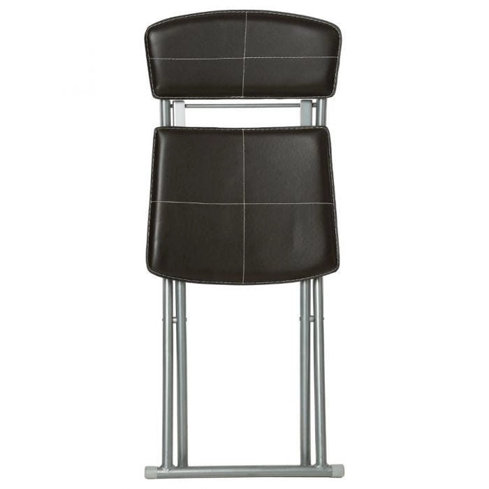 Sedia pieghevole marrone