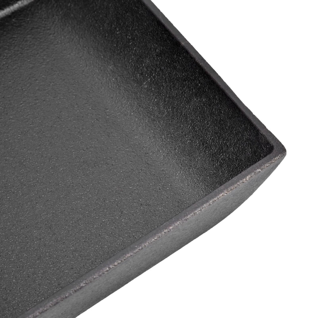 Padella per frittate giapponese, in ghisa, antiaderente, 36,6x15,5 cm
