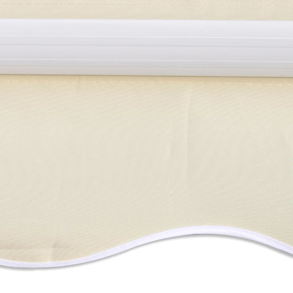 Tendone manuale 3 x 2,5 m Crema 100% Poliestere 270183