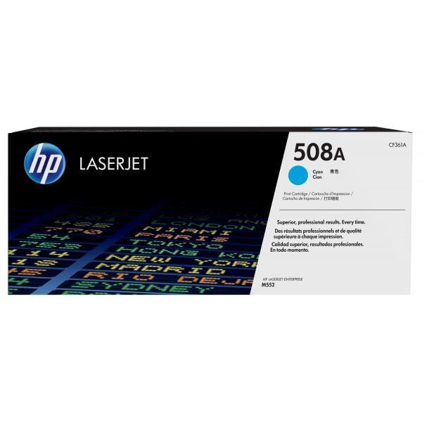 HP 508A Cyan LaserJet Toner