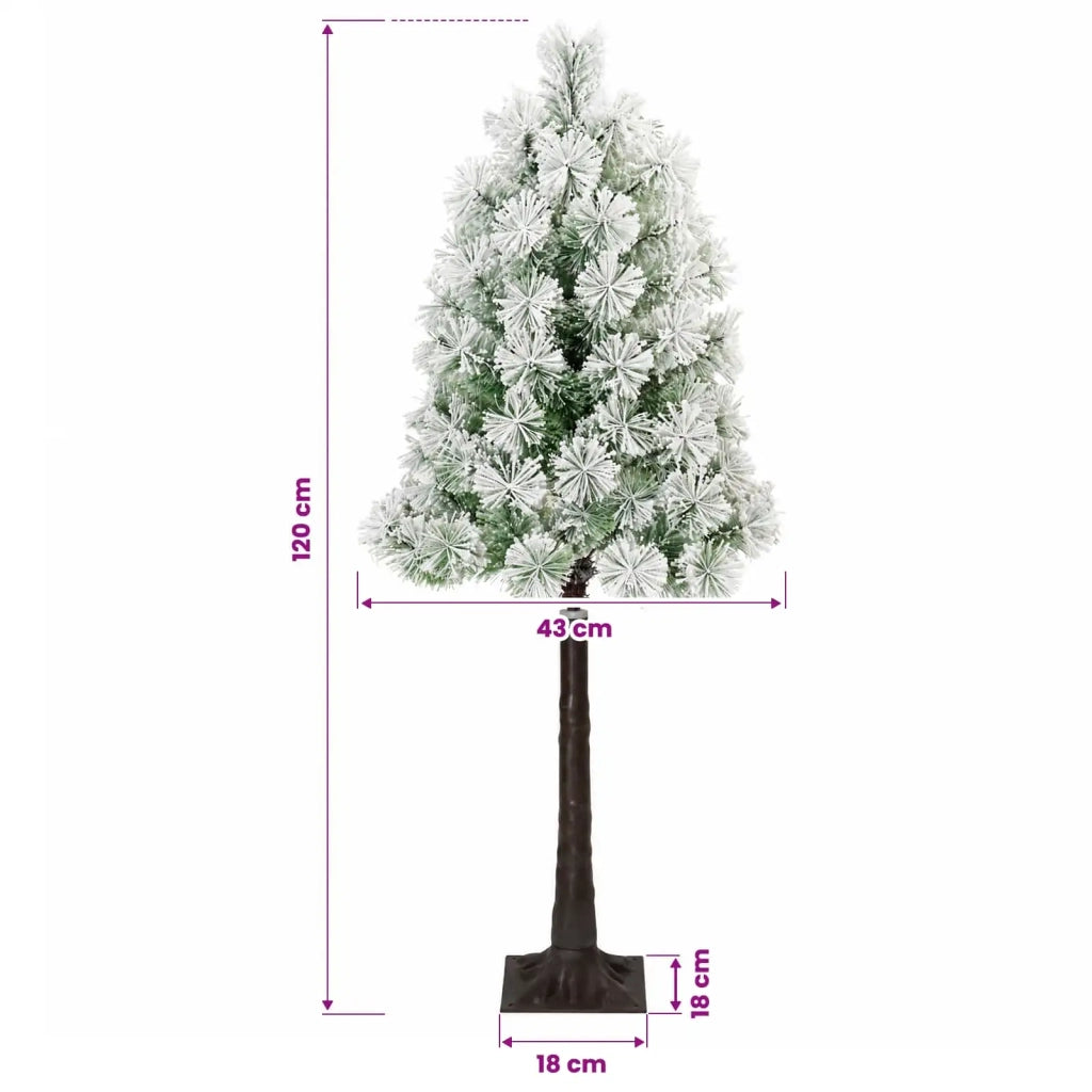 Albero di Natale Artificiale con Rami Pieghevoli 120 cm